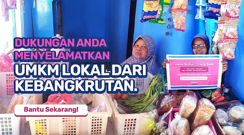 Nyaris Gulung Tikar, Bantu UMKM Lokal Bertahan!